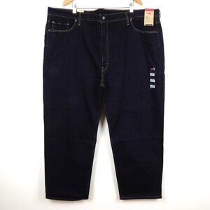 Levi's 550 Relaxed Jeans Big Men's 52x30 Blue Denim Stretch Loose Fit